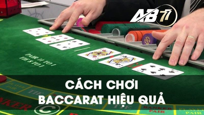 Baccarat game bài thông qua 3 cửa cược banker - tie - player 